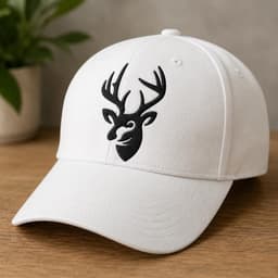 Majestic Deer Head Embroidery Design | Buck Antler Machine Embroidery File | Hunting Wildlife Pattern thumbnail 2